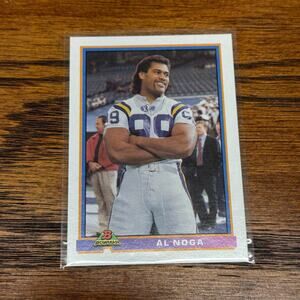 1991 Topps Bowman AL NOGA Minnesota Vikings 302